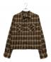 Noen（ノエン）の古着「ウエスタンシャドーチェックシャツ 」｜ブラウン