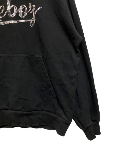 KEBOZ（ケボズ）KEBOZ (ケボズ) プルオーバーパーカー ブラック サイズ:SIZE XLの古着・服飾アイテム