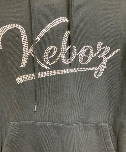 KEBOZ（ケボズ）KEBOZ (ケボズ) プルオーバーパーカー ブラック サイズ:SIZE XLの古着・服飾アイテム