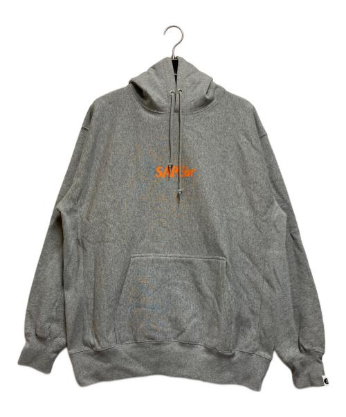 SAPEur（サプール）SAPEur (サプール) フーデッドパーカー ライトグレー サイズ:XLの古着・服飾アイテム