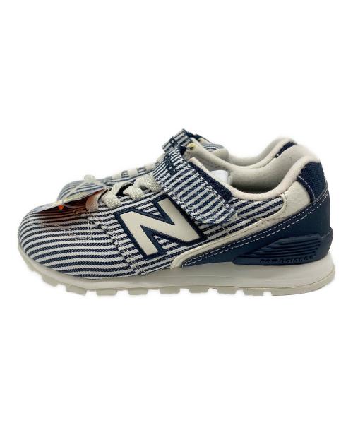NEW BALANCE（ニューバランス）NEW BALANCE (ニューバランス) スニーカー ブルー×ホワイト サイズ:17の古着・服飾アイテム