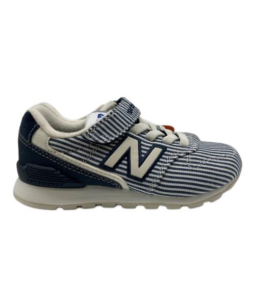 NEW BALANCE（ニューバランス）NEW BALANCE (ニューバランス) スニーカー ブルー×ホワイト サイズ:17の古着・服飾アイテム