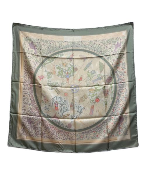 HERMES（エルメス）HERMES (エルメス) スカーフ マルチカラーの古着・服飾アイテム