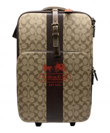 COACH（コーチ）の古着「キャリーバッグ」｜ベージュ