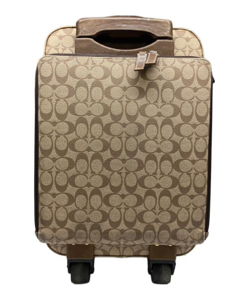 COACH（コーチ）COACH (コーチ) キャリーバッグ ベージュの古着・服飾アイテム
