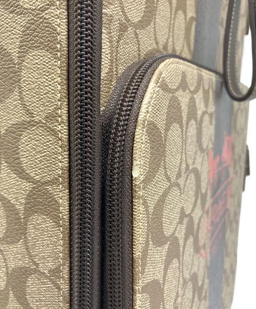 COACH（コーチ）COACH (コーチ) キャリーバッグ ベージュの古着・服飾アイテム