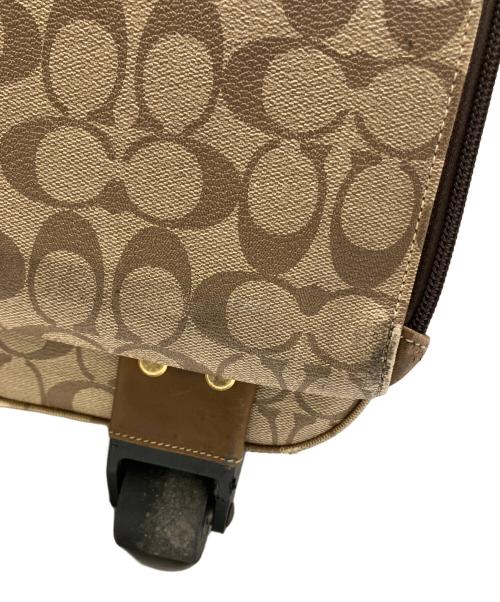 COACH（コーチ）COACH (コーチ) キャリーバッグ ベージュの古着・服飾アイテム