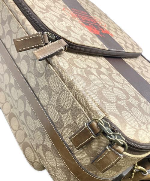 COACH（コーチ）COACH (コーチ) キャリーバッグ ベージュの古着・服飾アイテム