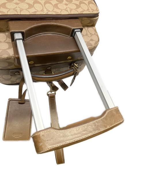 COACH（コーチ）COACH (コーチ) キャリーバッグ ベージュの古着・服飾アイテム