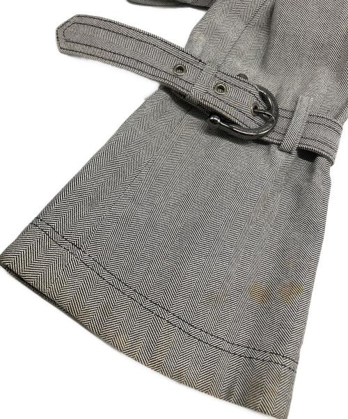 BURBERRY BLUE LABEL（バーバリー ブルー レーベル）BURBERRY BLUE LABEL (バーバリー ブルー レーベル) トレンチコート ライトグレー サイズ:38の古着・服飾アイテム