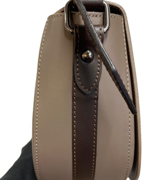 GENUINE LEATHER（ジェニュインレザー）GENUINE LEATHER (ジェニュインレザー) ショルダーバッグ グレーの古着・服飾アイテム