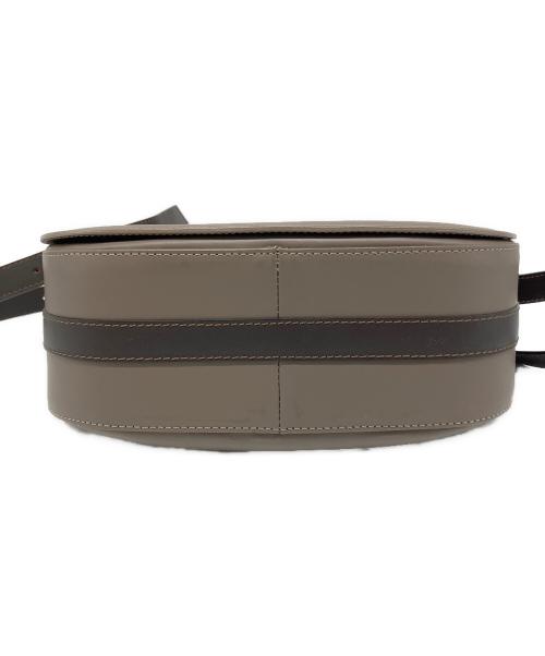 GENUINE LEATHER（ジェニュインレザー）GENUINE LEATHER (ジェニュインレザー) ショルダーバッグ グレーの古着・服飾アイテム