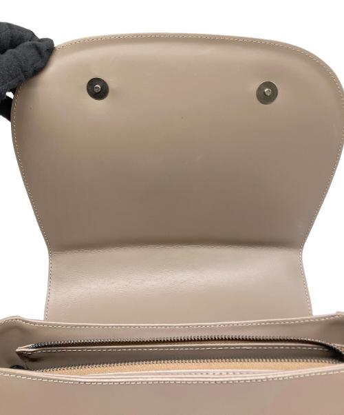 GENUINE LEATHER（ジェニュインレザー）GENUINE LEATHER (ジェニュインレザー) ショルダーバッグ グレーの古着・服飾アイテム