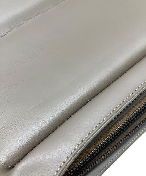 GENUINE LEATHER（ジェニュインレザー）GENUINE LEATHER (ジェニュインレザー) ショルダーバッグ グレーの古着・服飾アイテム