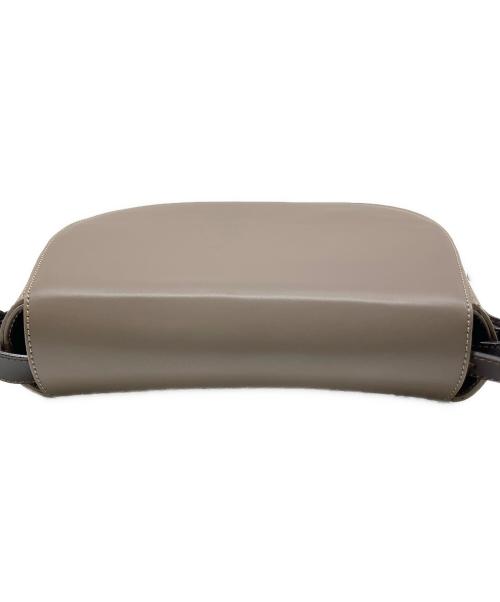 GENUINE LEATHER（ジェニュインレザー）GENUINE LEATHER (ジェニュインレザー) ショルダーバッグ グレーの古着・服飾アイテム