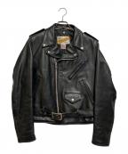 Schottショット）の古着「レザージャケット」｜ブラック