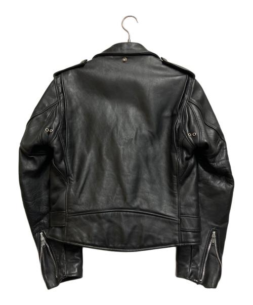 Schott（ショット）Schott (ショット) レザージャケット ブラック サイズ:38の古着・服飾アイテム