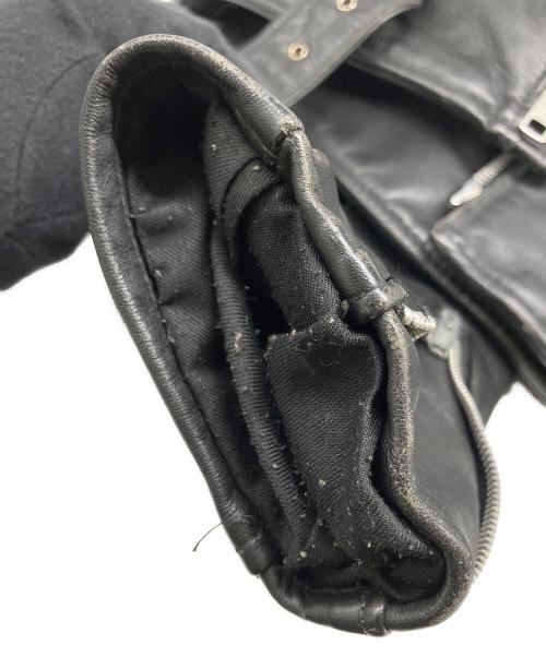 Schott（ショット）Schott (ショット) レザージャケット ブラック サイズ:38の古着・服飾アイテム