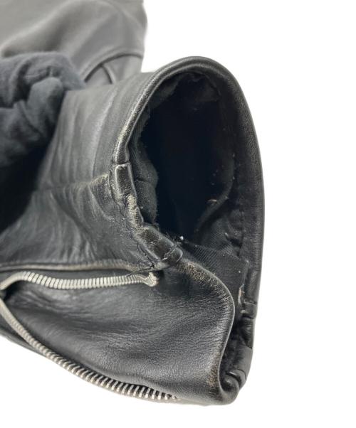 Schott（ショット）Schott (ショット) レザージャケット ブラック サイズ:38の古着・服飾アイテム