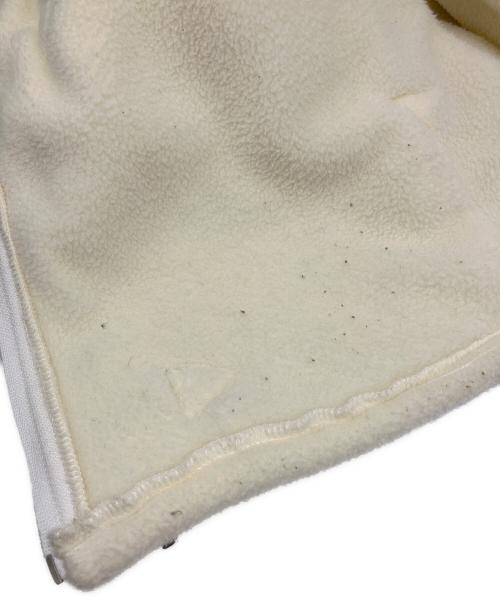 JTR RIVAL（ジェイティーアール ライバル）JTR RIVAL (ジェイティーアール ライバル) フリースジャケット アイボリー×グリーン サイズ:不明の古着・服飾アイテム