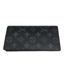 LOUIS VUITTON（ルイ ヴィトン）の古着「ポルトフォイユ･ブラザ」｜ブラック