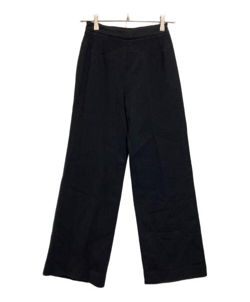 CHANEL（シャネル）CHANEL (シャネル) ウールパンツ ブラック サイズ:SIZE 36の古着・服飾アイテム
