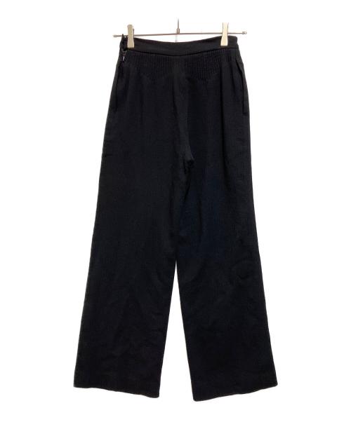 CHANEL（シャネル）CHANEL (シャネル) ウールパンツ ブラック サイズ:SIZE 36の古着・服飾アイテム
