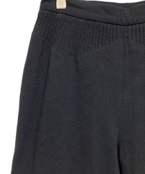 CHANEL（シャネル）CHANEL (シャネル) ウールパンツ ブラック サイズ:SIZE 36の古着・服飾アイテム