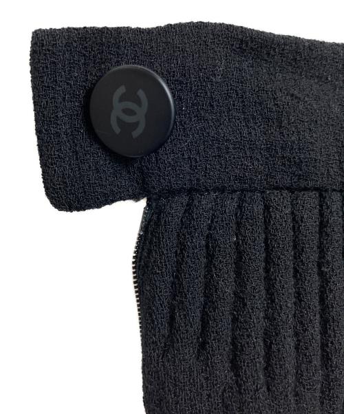 CHANEL（シャネル）CHANEL (シャネル) ウールパンツ ブラック サイズ:SIZE 36の古着・服飾アイテム
