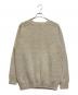 SHIPS（シップス）の古着「シャギー クルーネック ニット」｜ベージュ