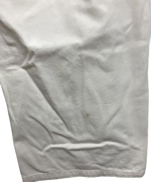 IENA（イエナ）IENA (イエナ) ベルテッドタックパンツ ホワイト サイズ:SIZE Mの古着・服飾アイテム