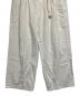 中古・古着 IENA (イエナ) ベルテッドタックパンツ ホワイト サイズ:SIZE M：3000円
