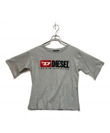 DIESEL（ディーゼル）の古着「半袖カットソー」｜ライトグレー