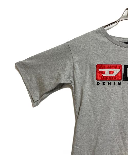 DIESEL（ディーゼル）DIESEL (ディーゼル) 半袖カットソー ライトグレー サイズ:SIZE XXSの古着・服飾アイテム