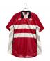 CANTERBURY OF NEWZEALAND（カンターベリーオブニュージーランド）の古着「ラガーシャツ」｜レッド×ホワイト