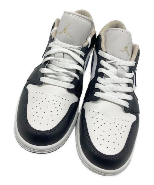 NIKE（ナイキ）NIKE (ナイキ) Air Jordan 1 Low（エアジョーダン1 ロー） ホワイト×ブラック サイズ:US 10.5の古着・服飾アイテム