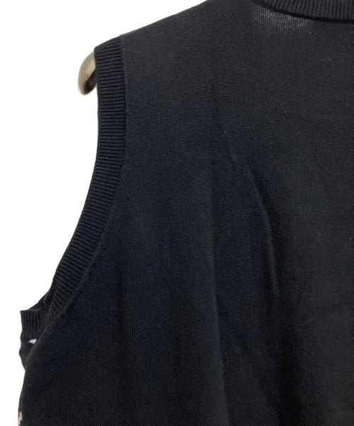 TTT MSW（ティー）TTT MSW (ティー) ニットベスト ブラック サイズ:SIZE Mの古着・服飾アイテム