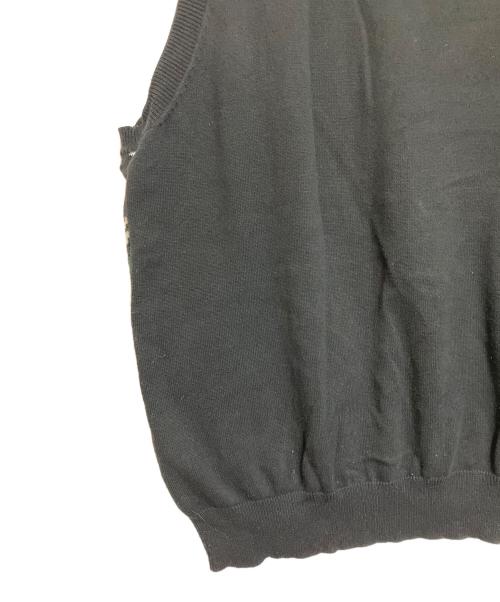 TTT MSW（ティー）TTT MSW (ティー) ニットベスト ブラック サイズ:SIZE Mの古着・服飾アイテム