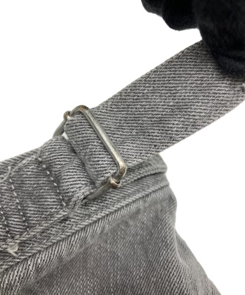 GRANCY（グランシー）grancy (グランシー) ZipDesign Buggy DenimPants（ジップデザイン バギーデニム パンツ） グレー サイズ:Mの古着・服飾アイテム