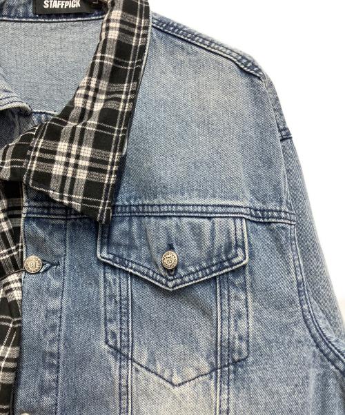 staffpick（スタッフピック）staffpick (スタッフピック) デニムジャケット インディゴ サイズ:Lの古着・服飾アイテム