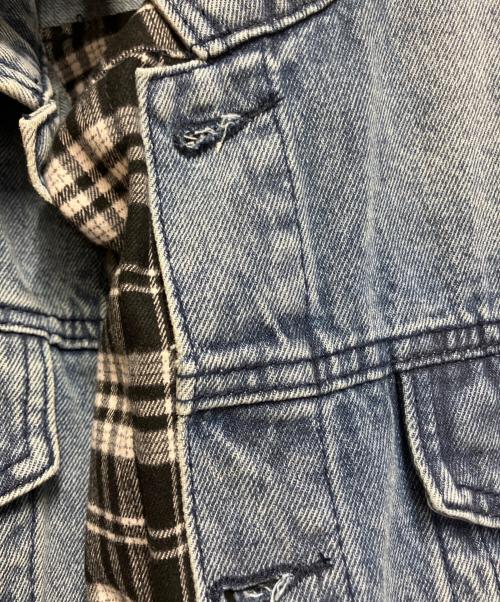 staffpick（スタッフピック）staffpick (スタッフピック) デニムジャケット インディゴ サイズ:Lの古着・服飾アイテム
