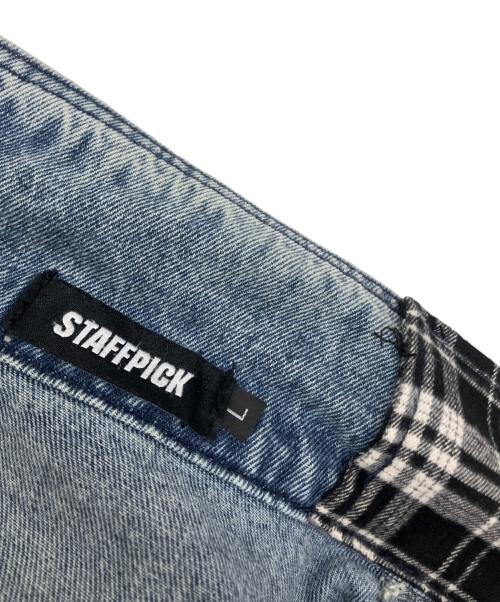 staffpick（スタッフピック）staffpick (スタッフピック) デニムジャケット インディゴ サイズ:Lの古着・服飾アイテム