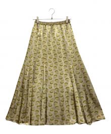 BEAUTY&YOUTH UNITED ARROWS（ビューティーアンドユースユナイテッドアローズ）の古着「ロングスカート」｜イエロー