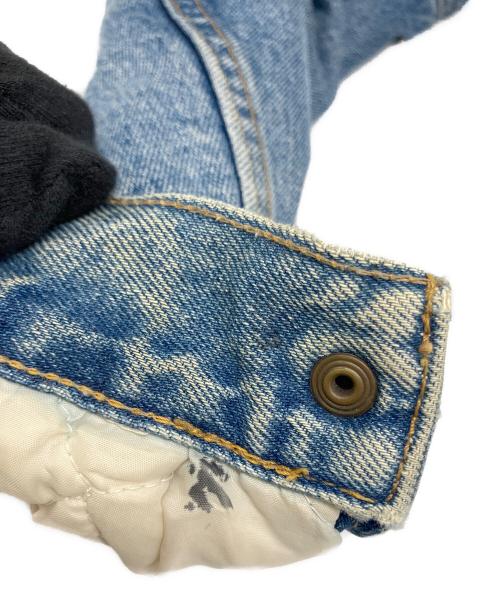 LEVI'S（リーバイス）LEVI'S (リーバイス) デニムジャケット スカイブルー×ホワイト サイズ:Sの古着・服飾アイテム