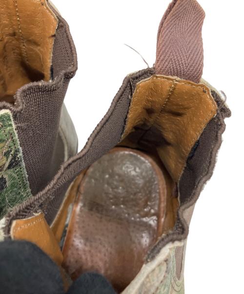 GEORGE COX（ジョージコックス）GEORGE COX (ジョージコックス) サイドゴアブーツ カーキ サイズ:6の古着・服飾アイテム