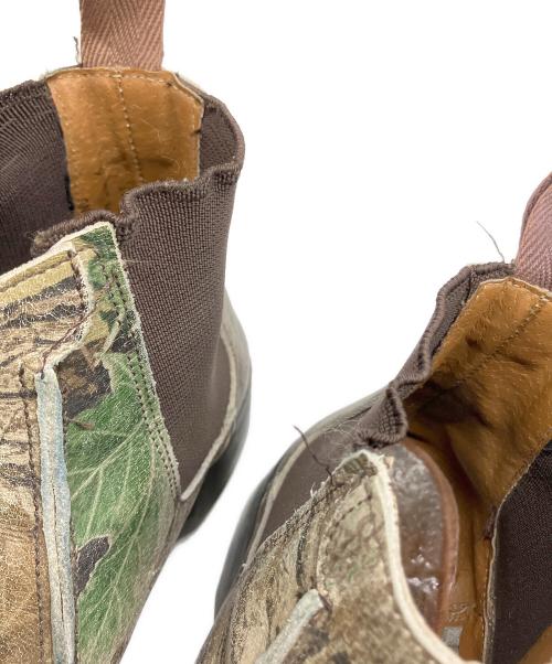 GEORGE COX（ジョージコックス）GEORGE COX (ジョージコックス) サイドゴアブーツ カーキ サイズ:6の古着・服飾アイテム