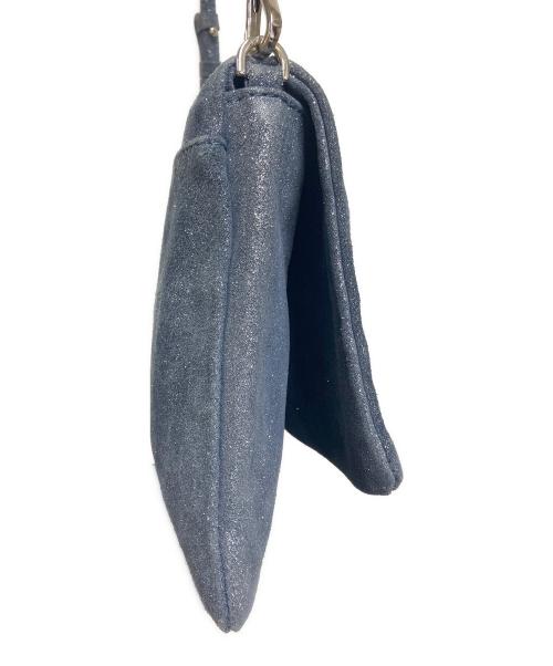 GIANNI CHIARINI（ジャンニ キアリーニ）GIANNI CHIARINI (ジャンニ キアリーニ) ショルダーバッグ ブルーの古着・服飾アイテム