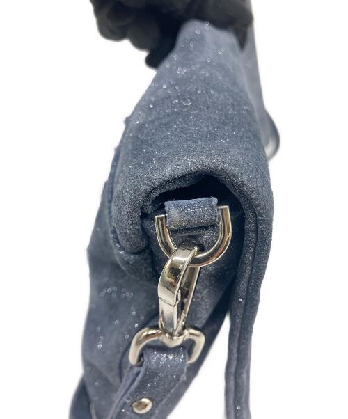 GIANNI CHIARINI（ジャンニ キアリーニ）GIANNI CHIARINI (ジャンニ キアリーニ) ショルダーバッグ ブルーの古着・服飾アイテム
