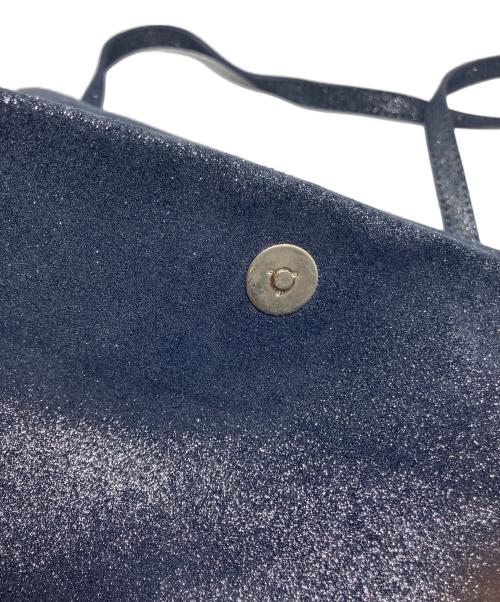 GIANNI CHIARINI（ジャンニ キアリーニ）GIANNI CHIARINI (ジャンニ キアリーニ) ショルダーバッグ ブルーの古着・服飾アイテム