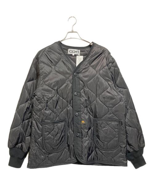 CDG（シーディージー）CDG (シーディージー) ALPHA INDUSTRIES (アルファインダストリーズ) ライナージャケット ブラック サイズ:Lの古着・服飾アイテム